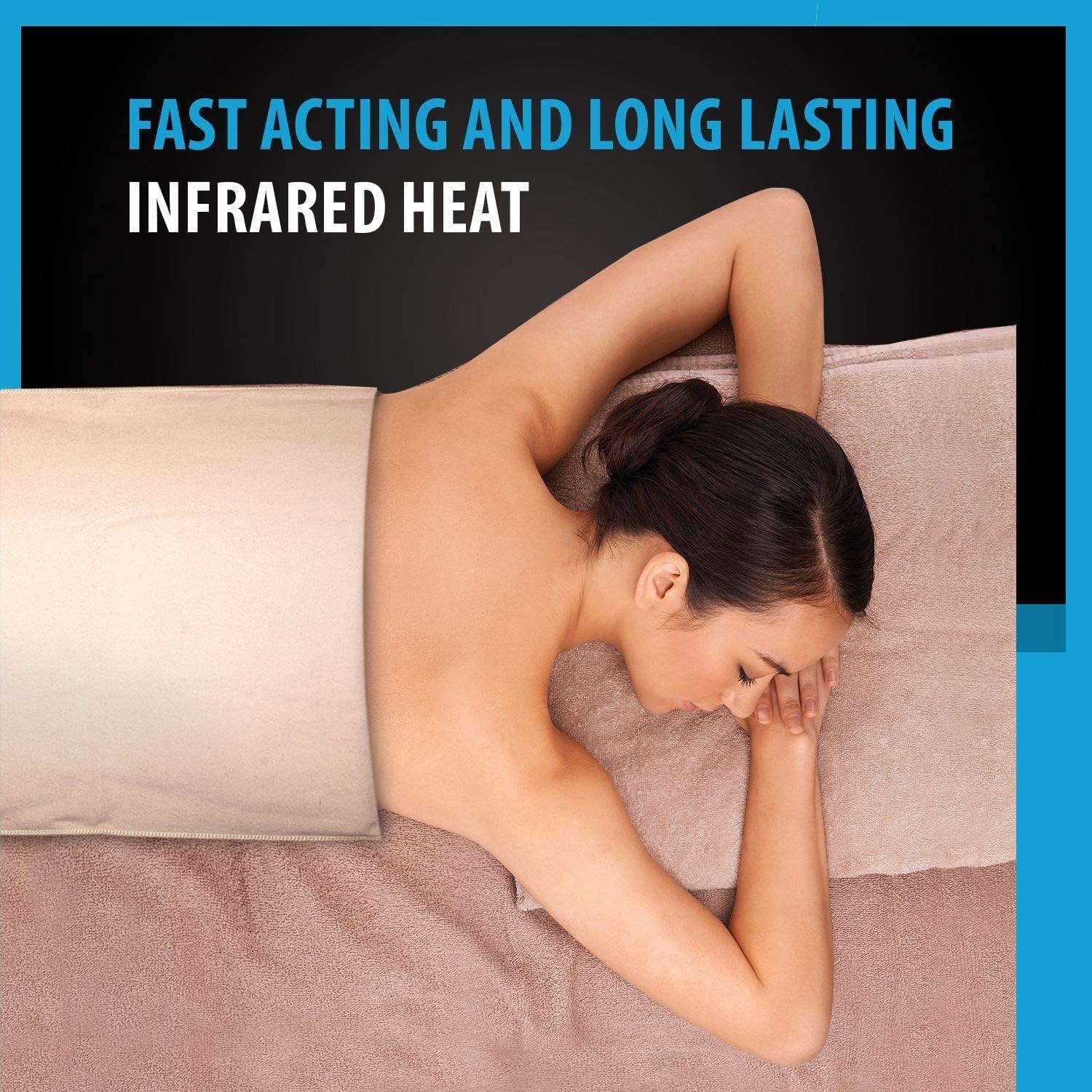 Almohadilla Térmica Humeda Thermotech Rey 66x36cm Alivio Dolor