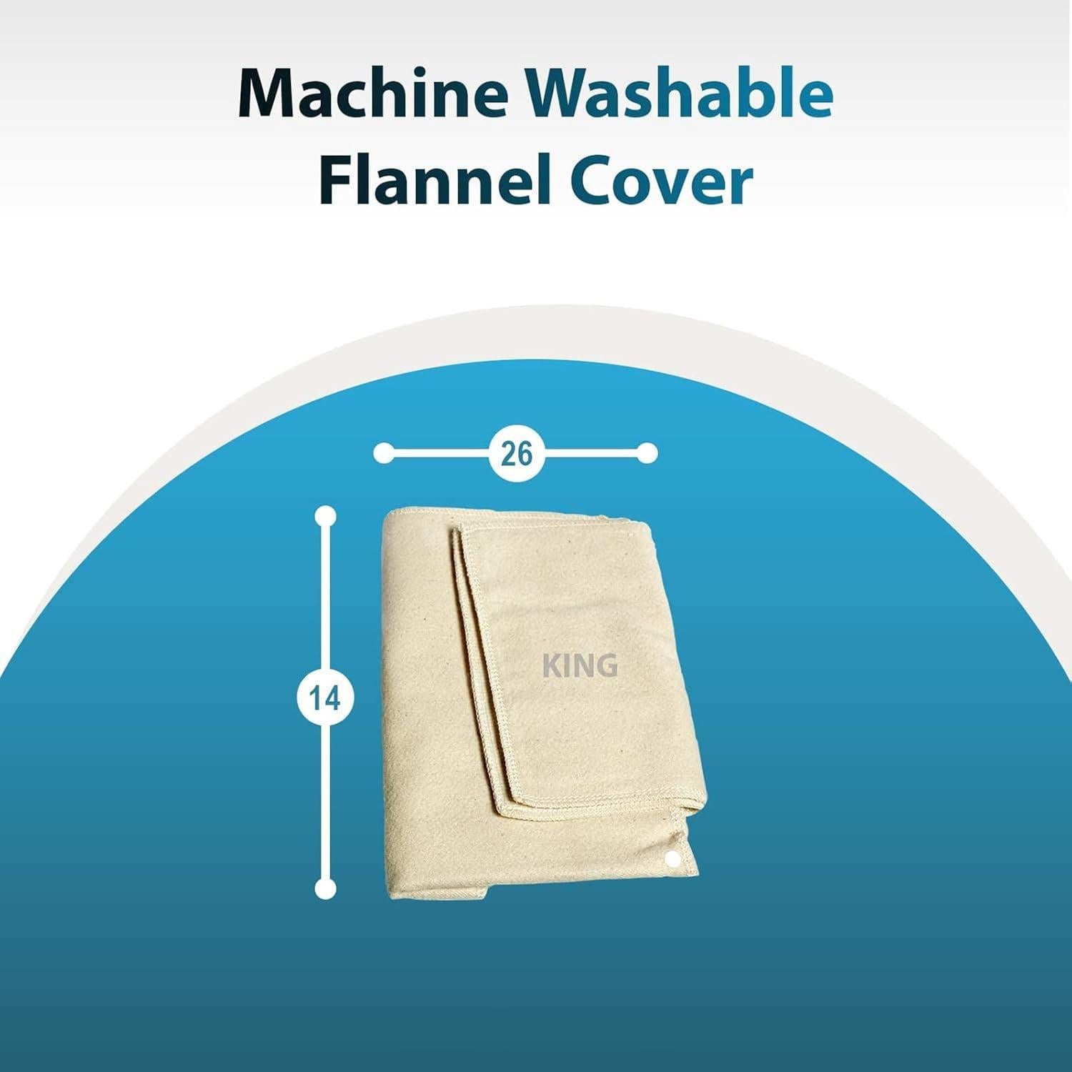 Almohadilla Térmica Humeda Thermotech Rey 66x36cm Alivio Dolor