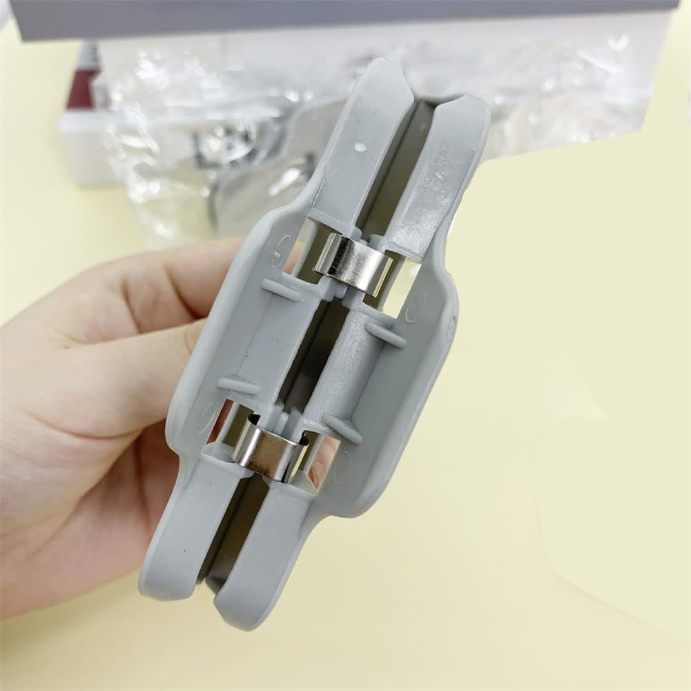 Paquete de 4 Clips de Sellado EYAKEG 10x5 cm Gris