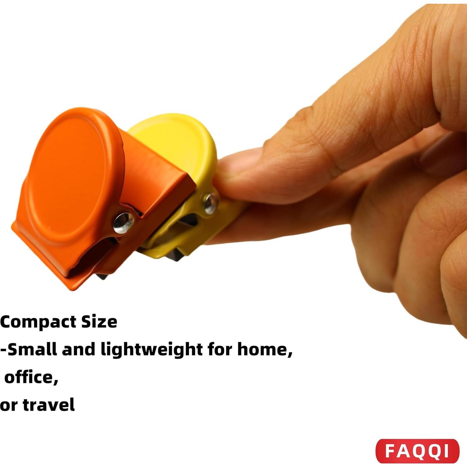 Set de 9 Mini Clips Multicolores FAQQI para Sellar Comida