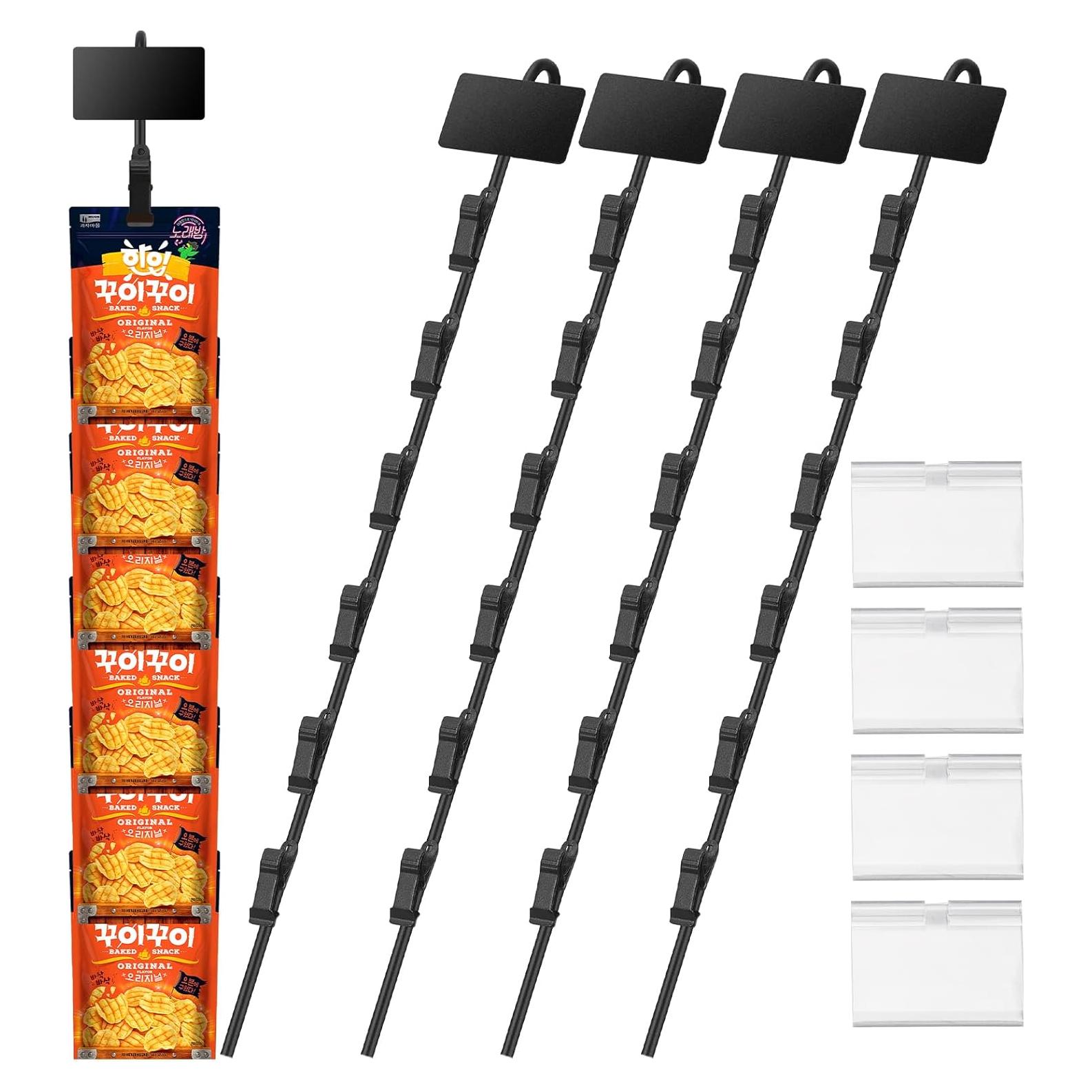 Soporte de exhibición de metal Tongyuyan para chips 43.9 cm