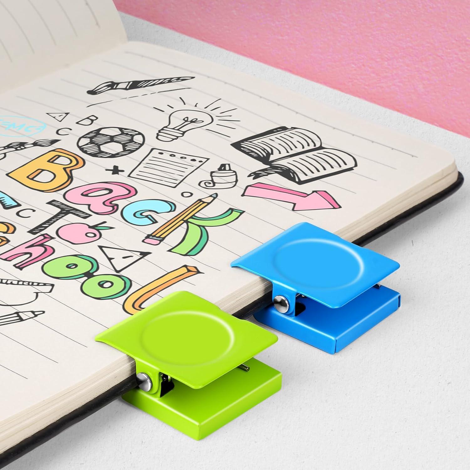 Clips Magnéticos Grtard 6 Paquete Coloridos 4.3x3.0cm