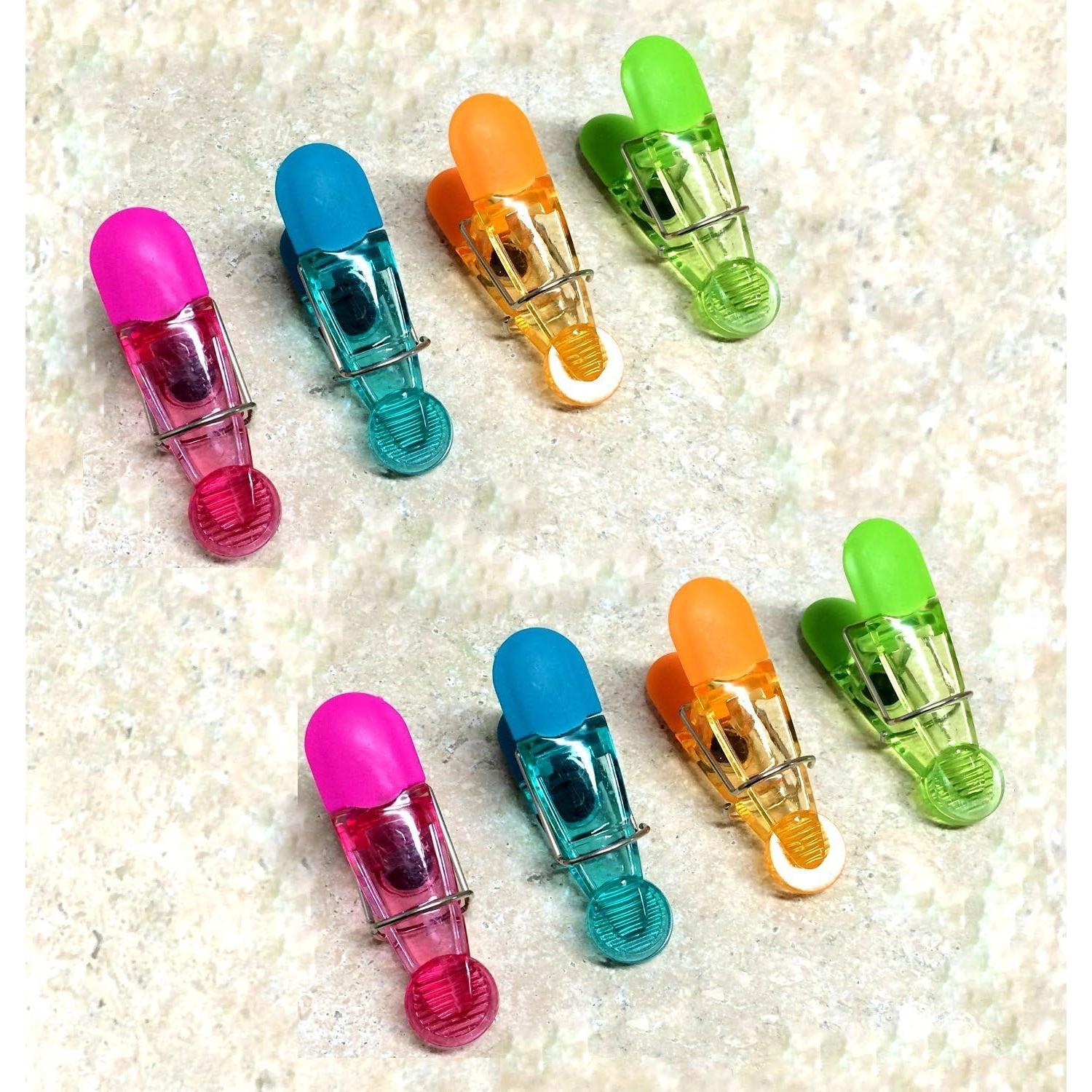 Juego de 24 Clips Magnéticos Coloridos Black Duck - 7.62 cm