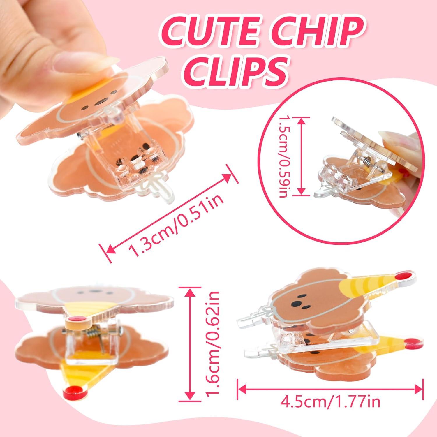 Set de 9 Clips Selladores de Bolsas Baowindy - Diseño Animal