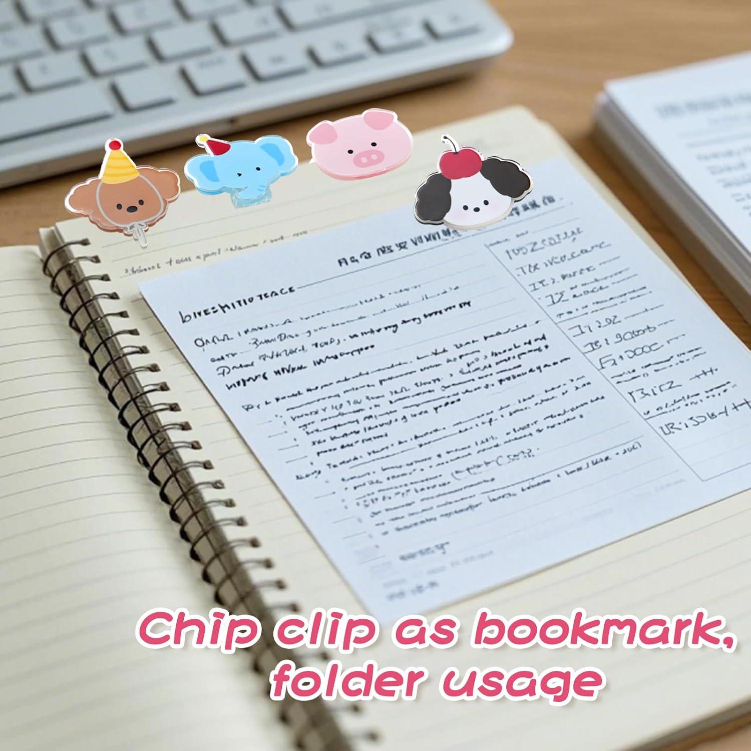 Set de 9 Clips Selladores de Bolsas Baowindy - Diseño Animal