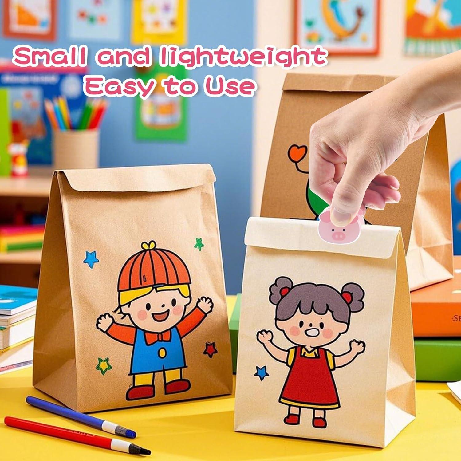 Set de 9 Clips Selladores de Bolsas Baowindy - Diseño Animal