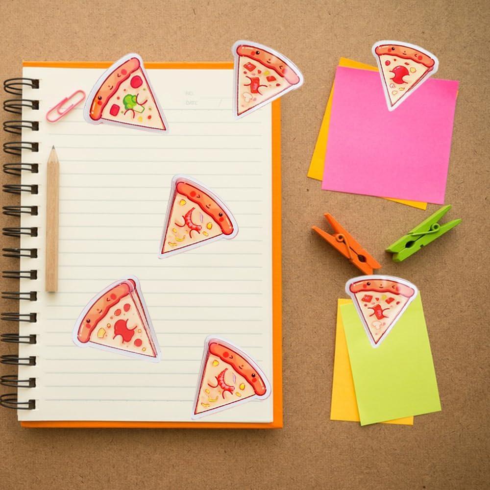 12 Clips Selladores de Alimentos en Forma de Pizza PWMDUX