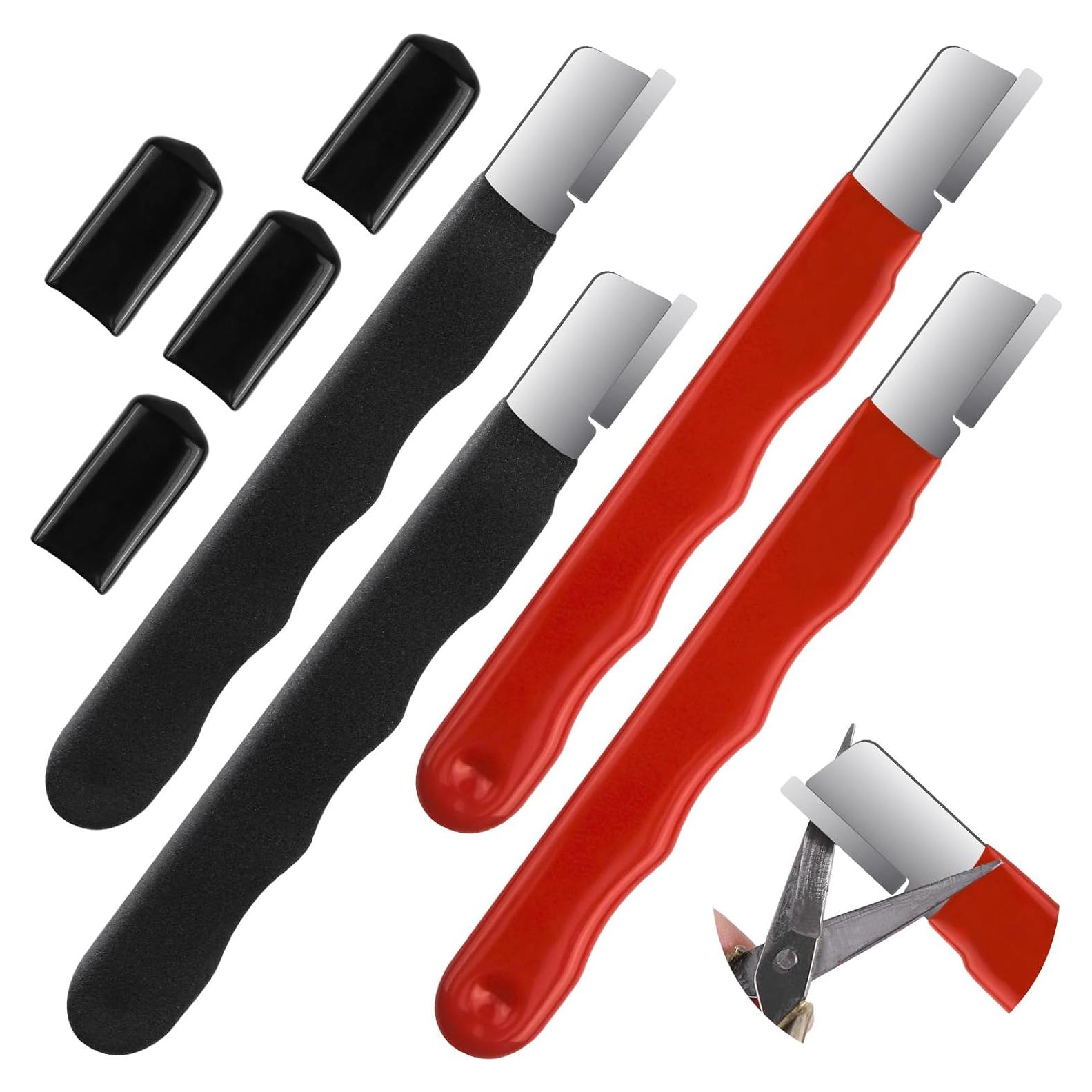 Afilador de Herramientas de Jardín Pretwad - 4 Pcs Portátil