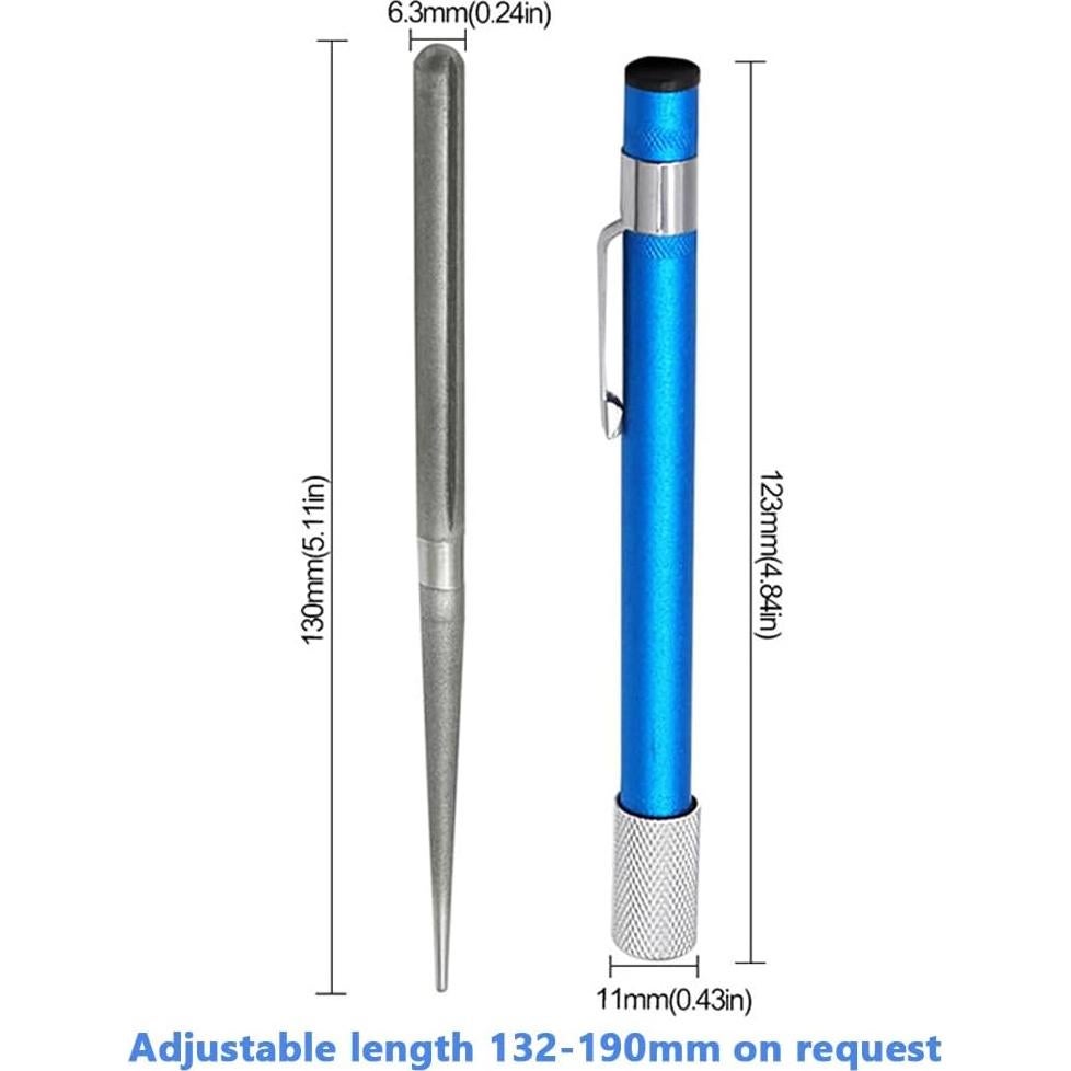 Afilador de Cuchillos Serrados Wolfride 2 Piezas Diamante