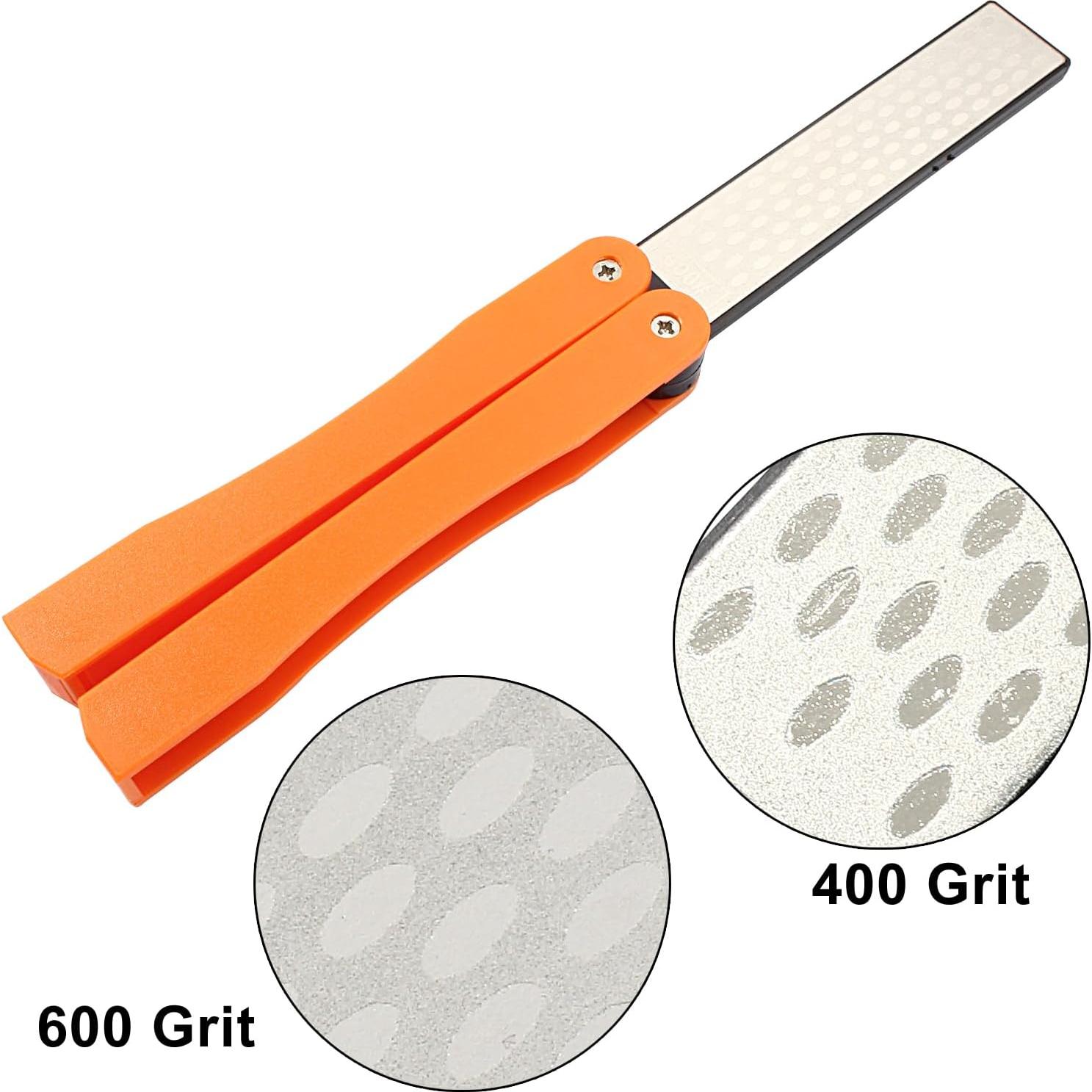 Afiladores de Cuchillos de Diamante Coufce Doble Cara 400/600 Grano