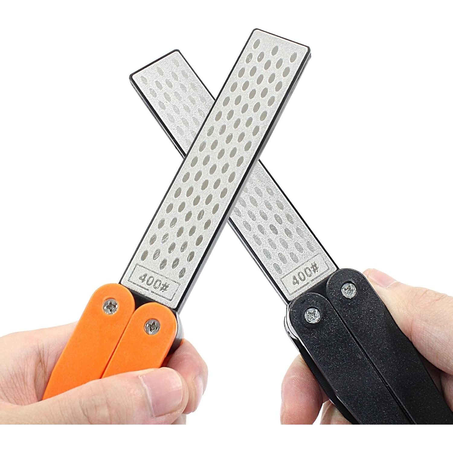 Afiladores de Cuchillos de Diamante Coufce Doble Cara 400/600 Grano