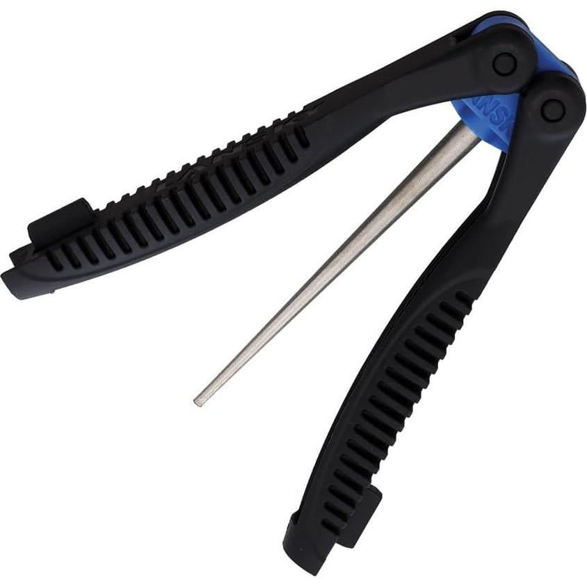 Afilador de cuchillos Lansky TR600, varilla de diamante plegable 24cm