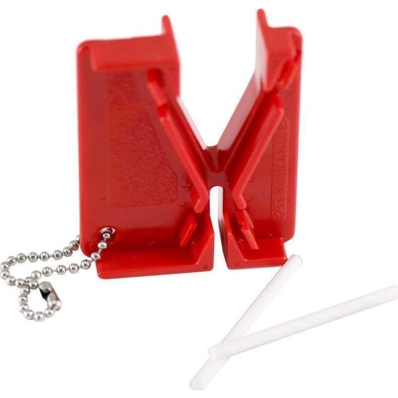 Afilador de Cuchillos Lansky Mini Crock Stick Cerámica Portátil