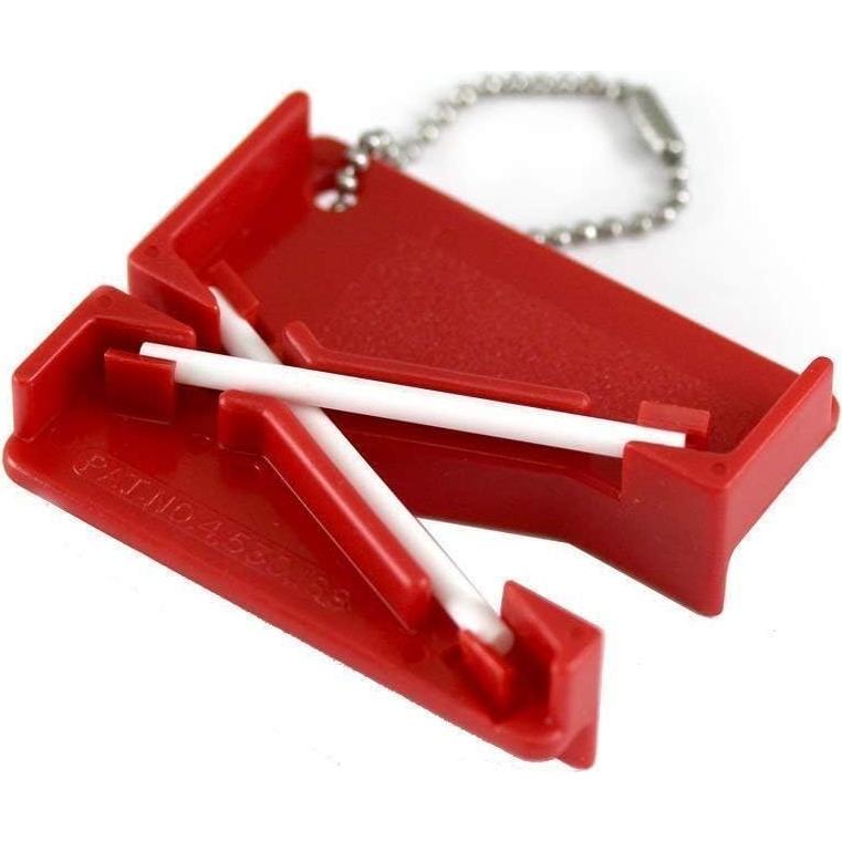 Afilador de Cuchillos Lansky Mini Crock Stick Cerámica Portátil