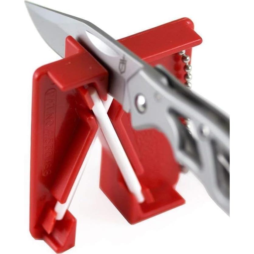 Afilador de Cuchillos Lansky Mini Crock Stick Cerámica Portátil