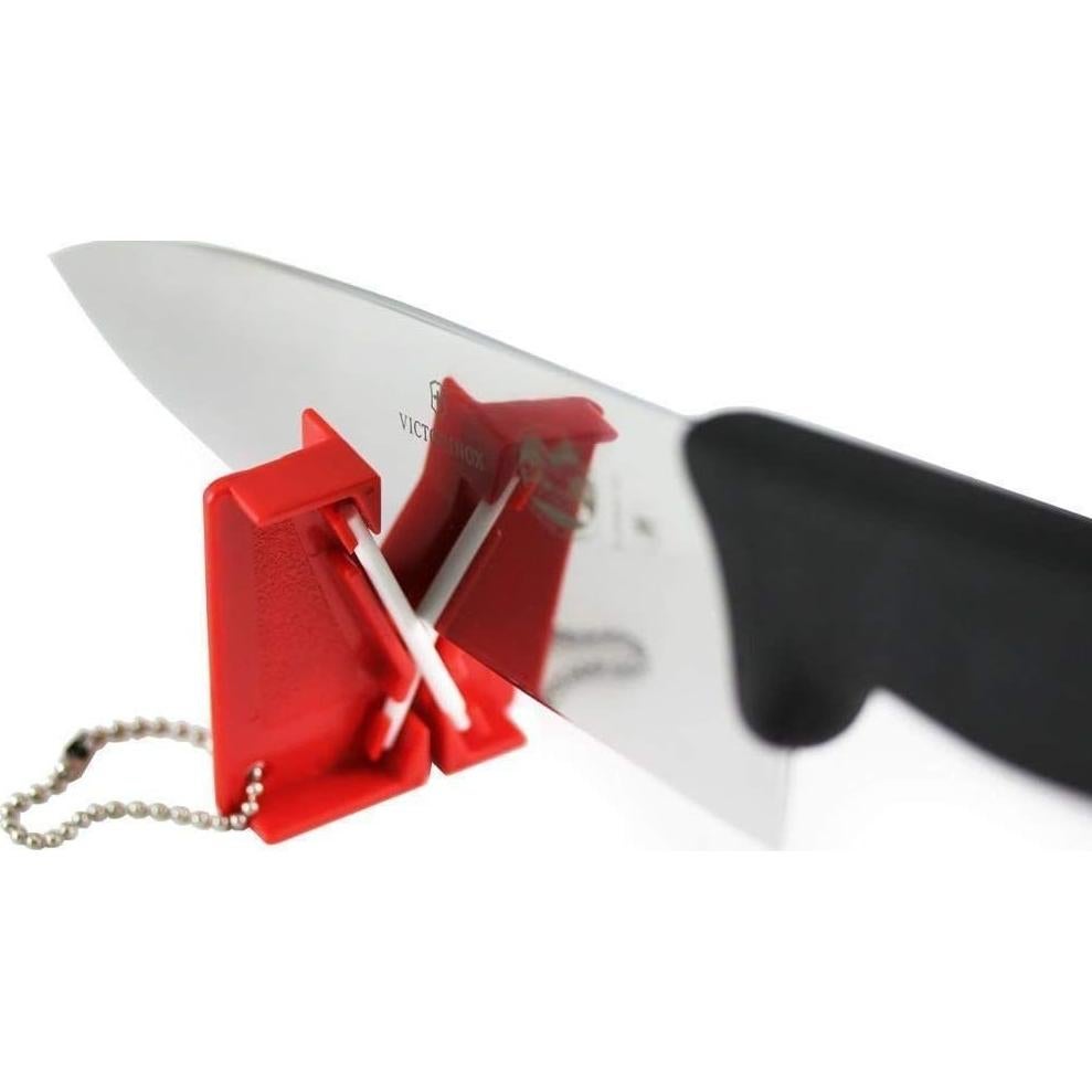 Afilador de Cuchillos Lansky Mini Crock Stick Cerámica Portátil