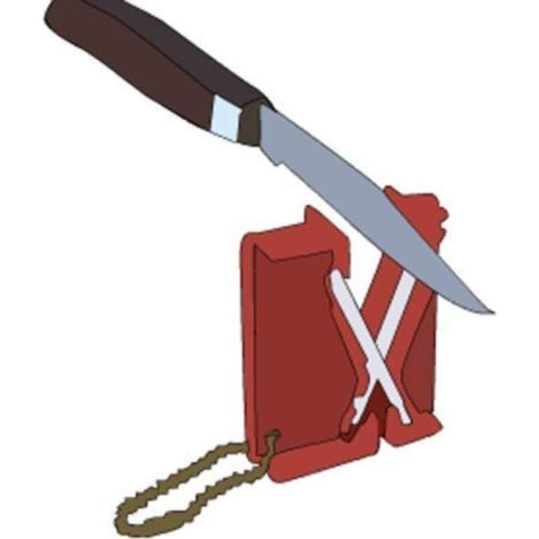 Afilador de Cuchillos Lansky Mini Crock Stick Cerámica Portátil