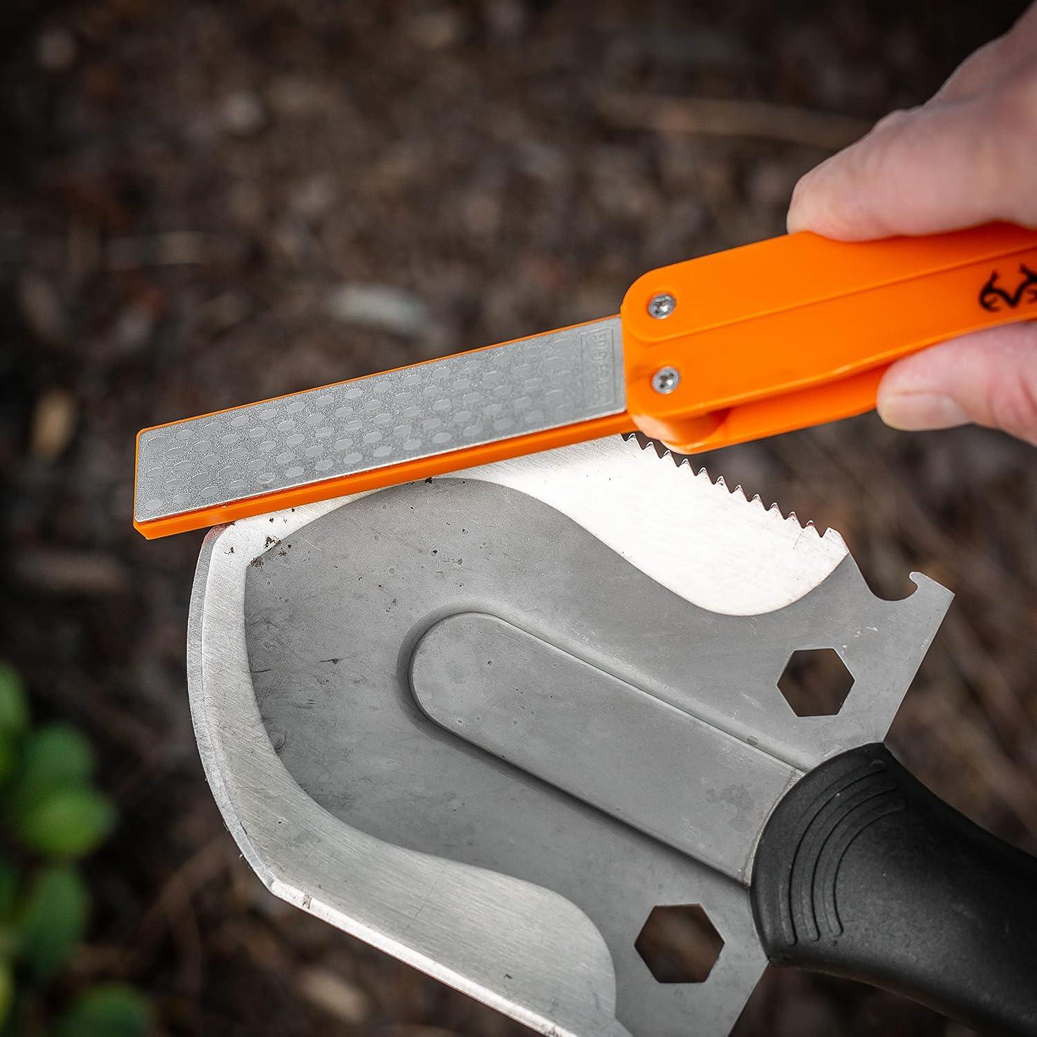 Juego de Piedras de Afilar Realtree - Diamante Grueso y Fino