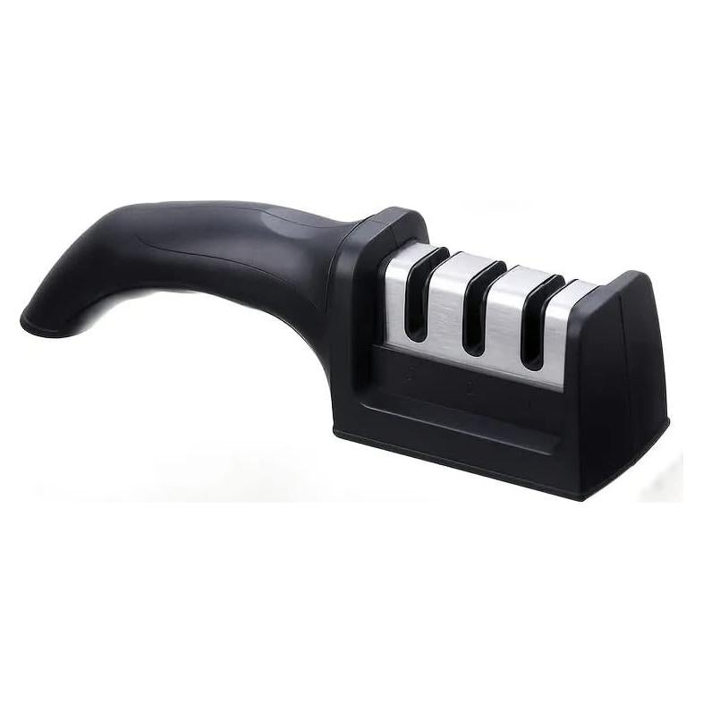 Afilador de cuchillos 3 etapas Kitchellence profesional negro