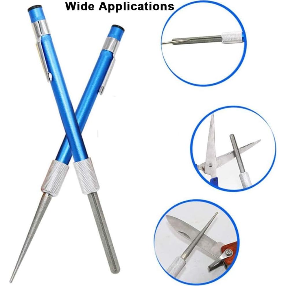 Afilador de cuchillos retráctil Genérico KS-01 14-23 cm