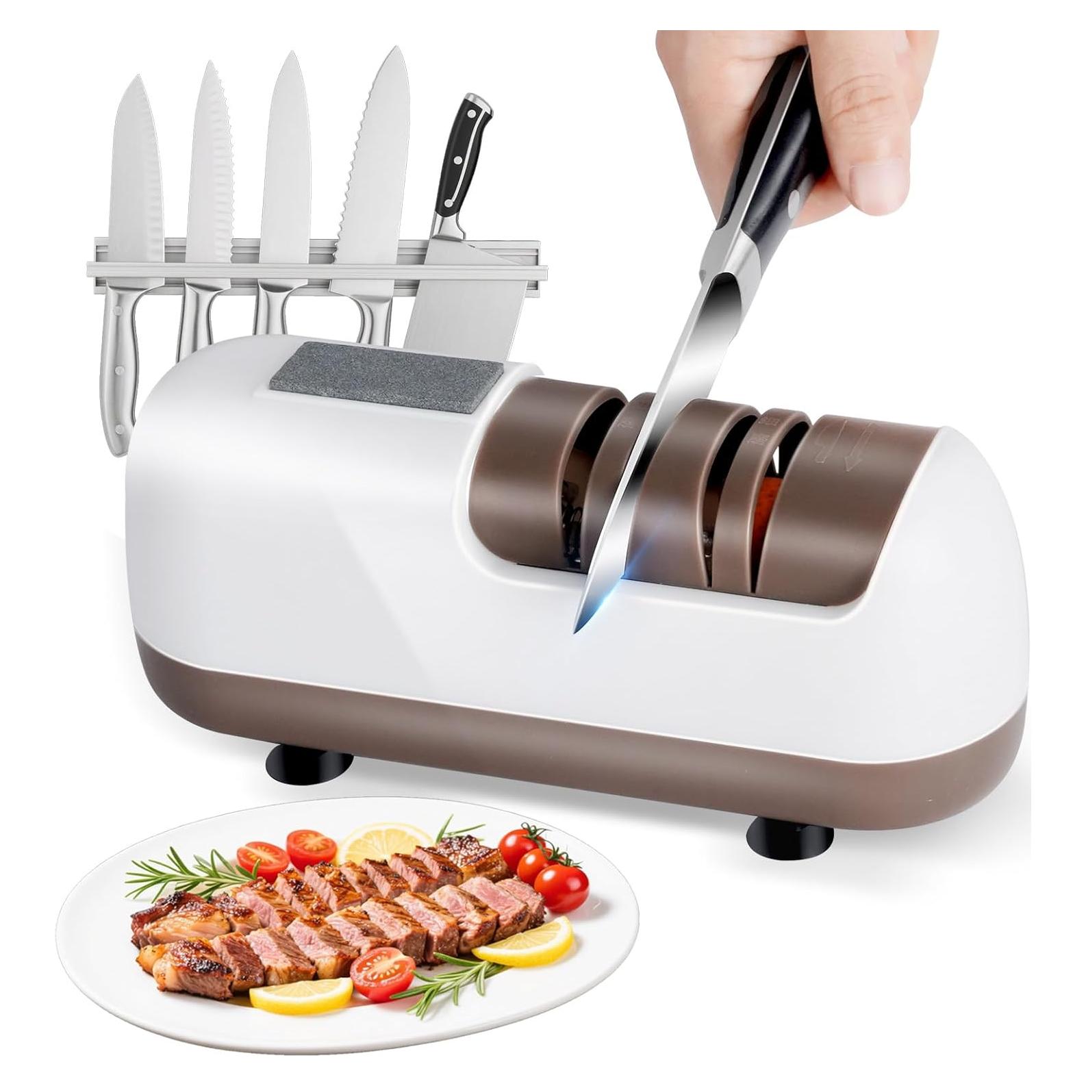 Afilador de cuchillos eléctrico VGIUB HM-802 2 etapas 100% diamante