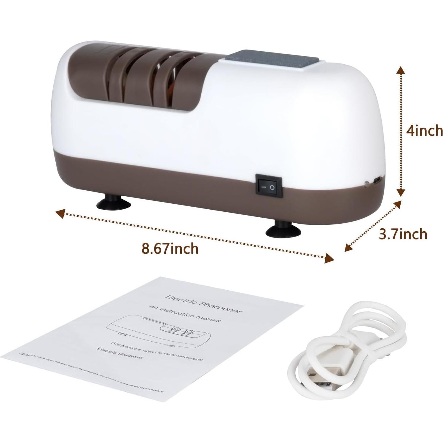 Afilador de cuchillos eléctrico VGIUB HM-802 2 etapas 100% diamante