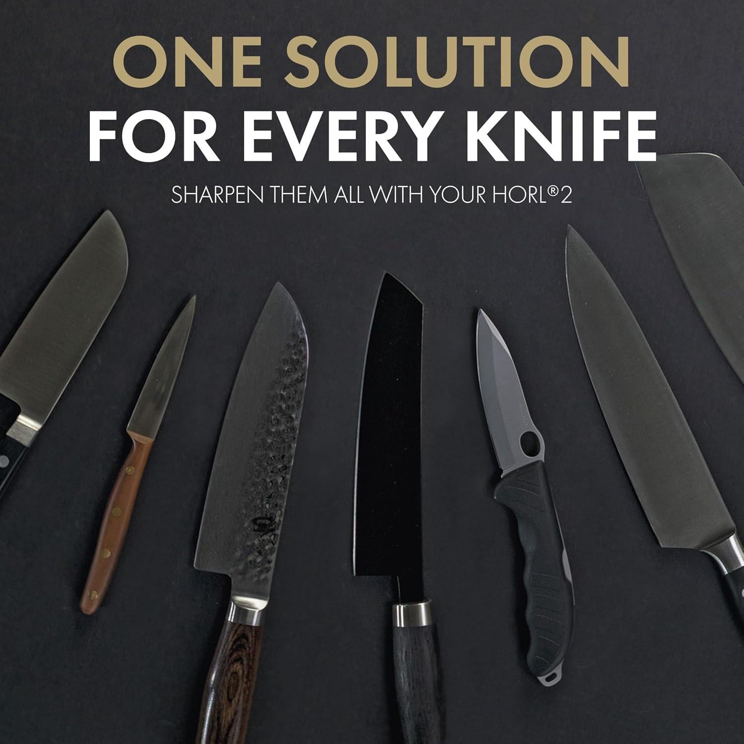 Afilador de Cuchillos HORL 3 Crucero con Disco de Diamante