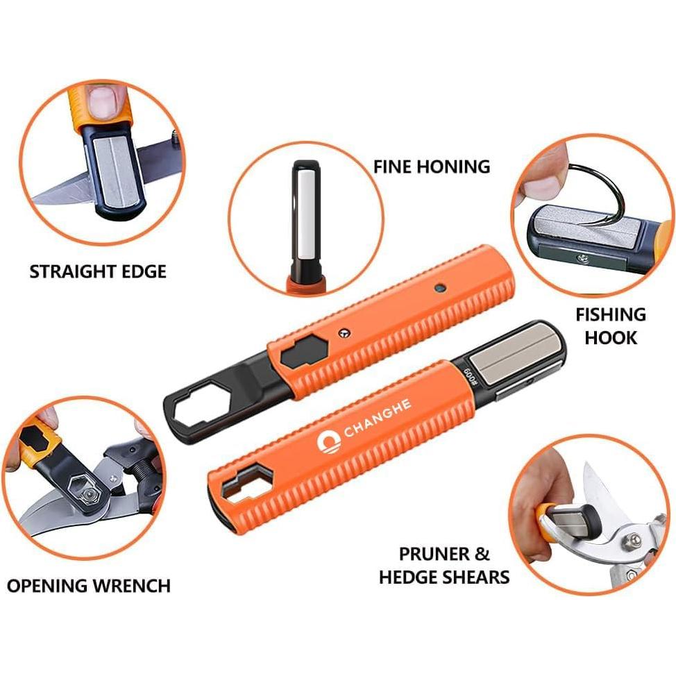Afilador de Cuchillas Multiusos Changhe - Jardín y Herramientas