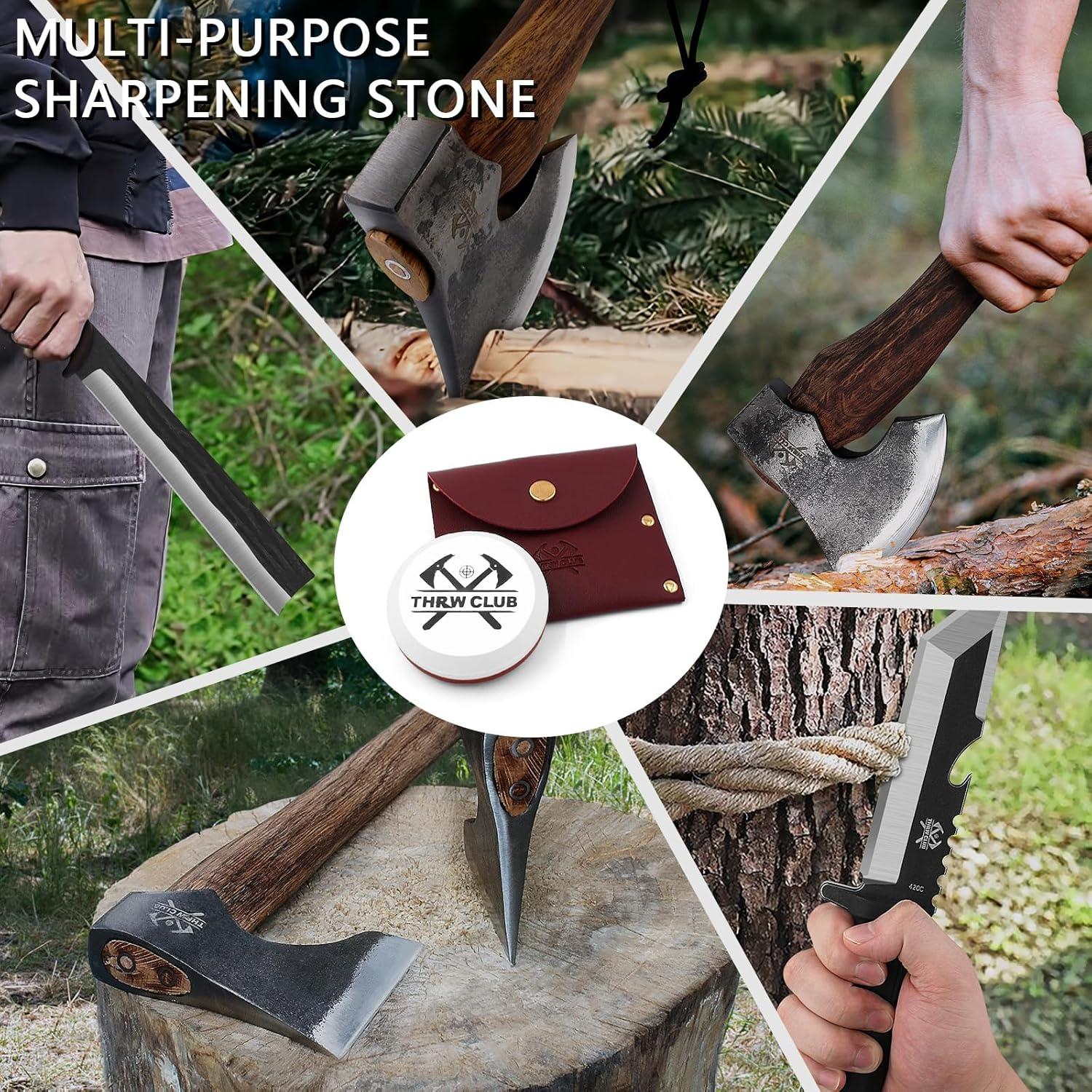 Afilador de Hachas THRWCLUB 400/1000 Grano Multifuncional