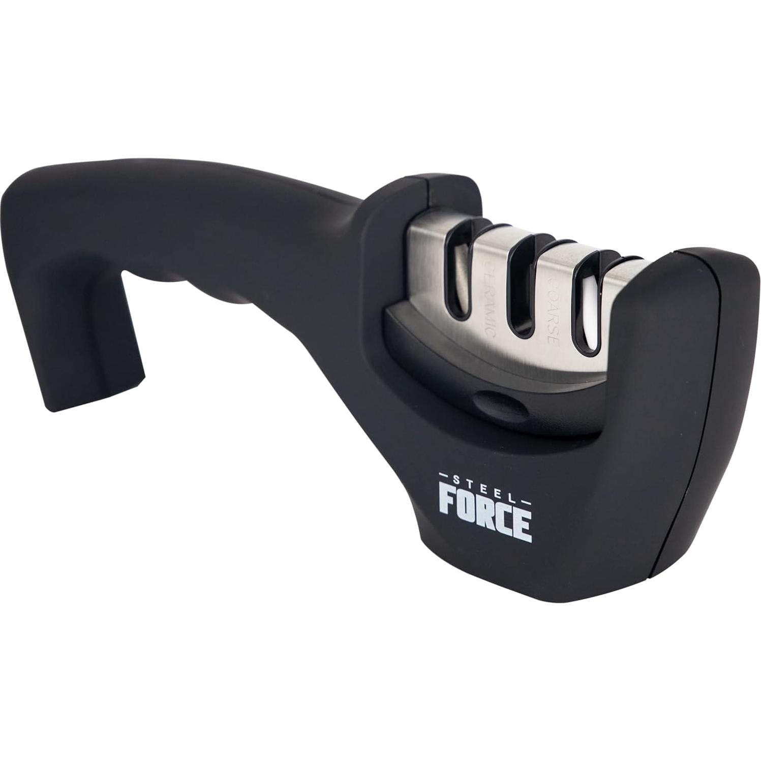 Afilador de cuchillos 4 en 1 Steel Force KS03 con guante