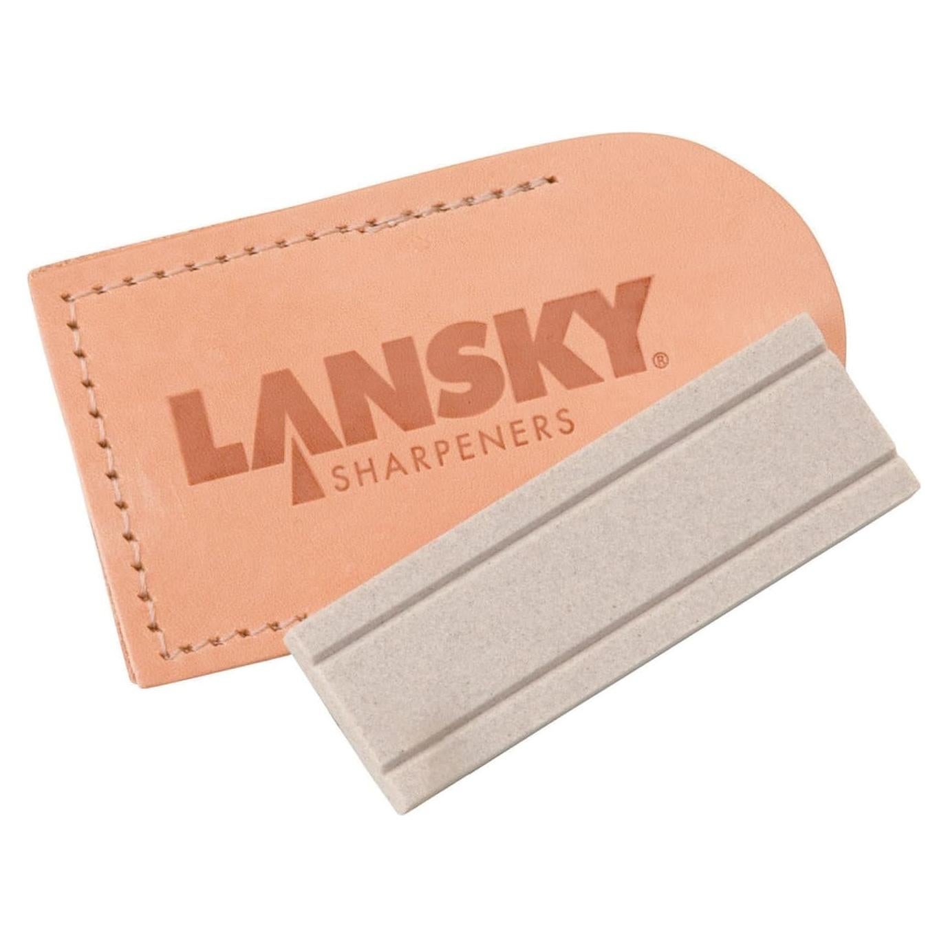 Afilador de Cuchillos Lansky Pocket Arkansas Suave 200-350