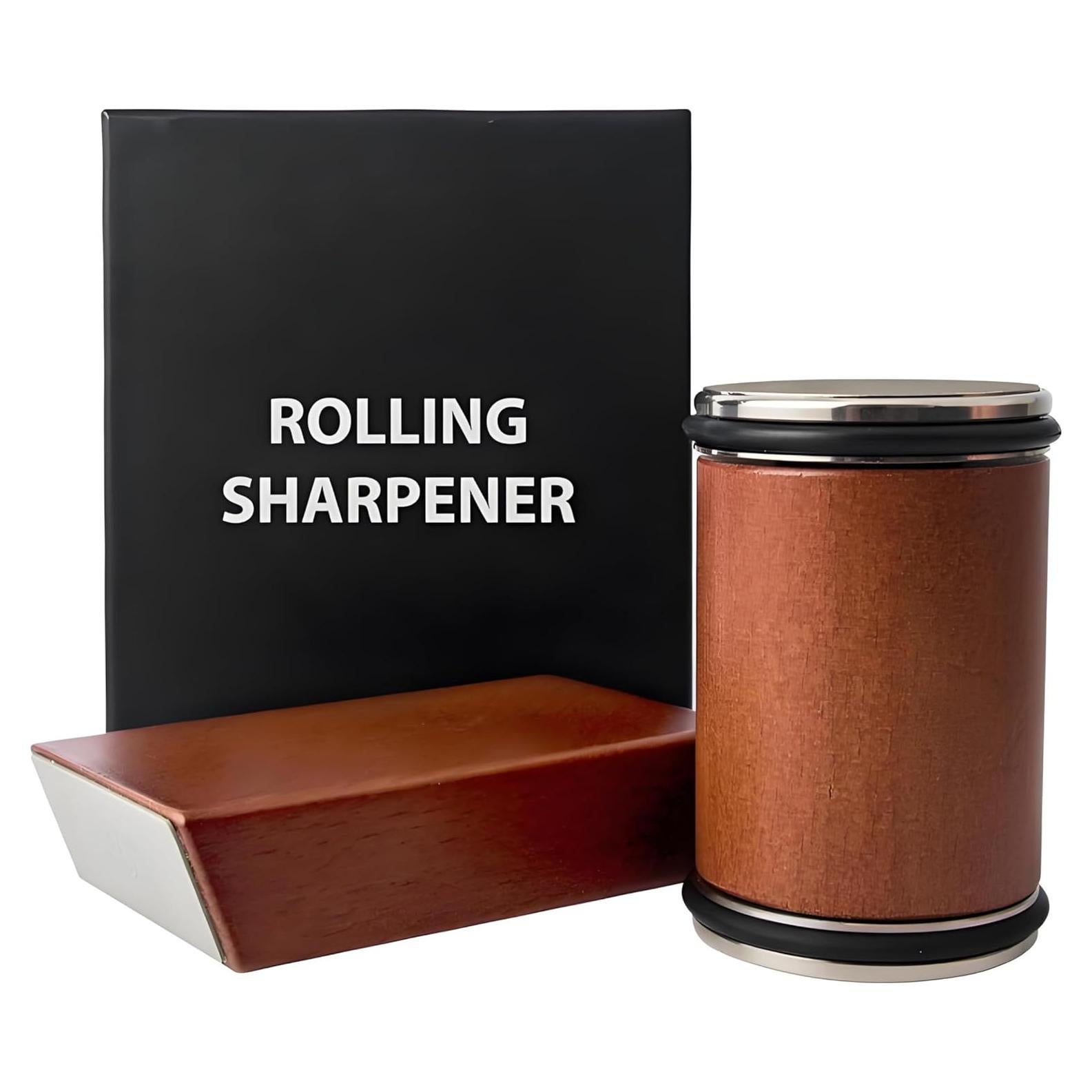 Afilador de Cuchillos Rodante KiiKiiPaNa con Piedra de Diamante