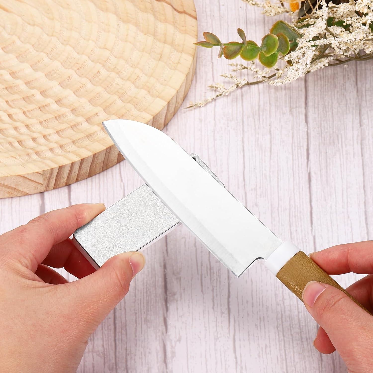 Piedra de Afilar Doble Lado uxcell 400/1000 Granos 75mm