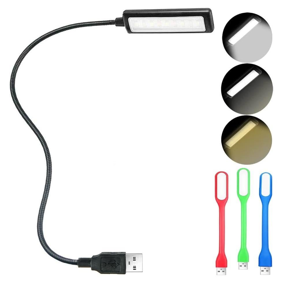 Luz LED USB Flexible ORIEMARS para Laptop - 9 Modos de Brillo