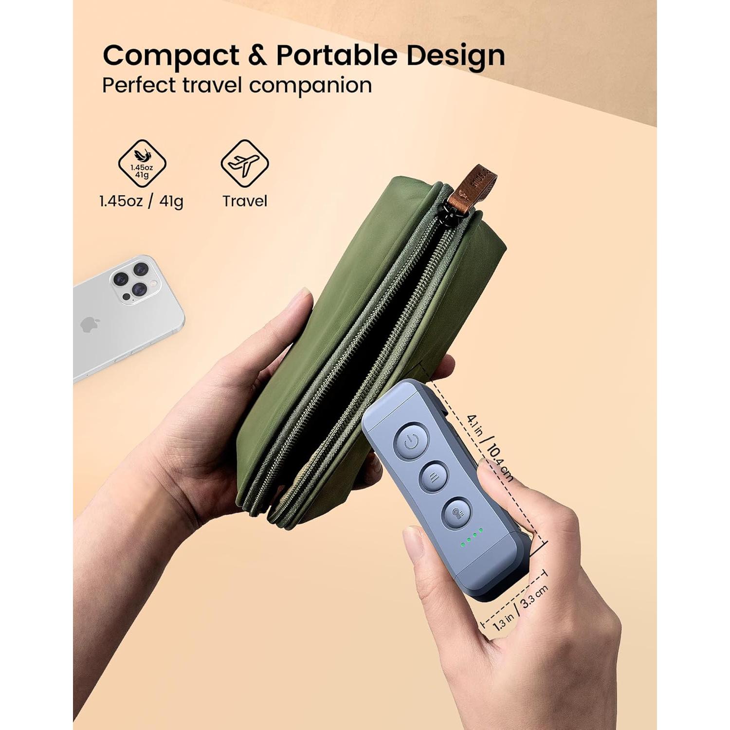 Luz de Lectura LED Glocusent Recargable USB 3 Modos 5 Brillos