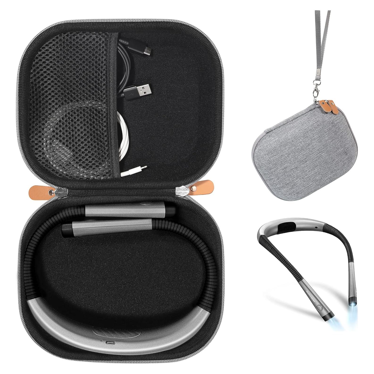 Funda CaseSack para Luz de Lectura de Cuello Gris Tweed