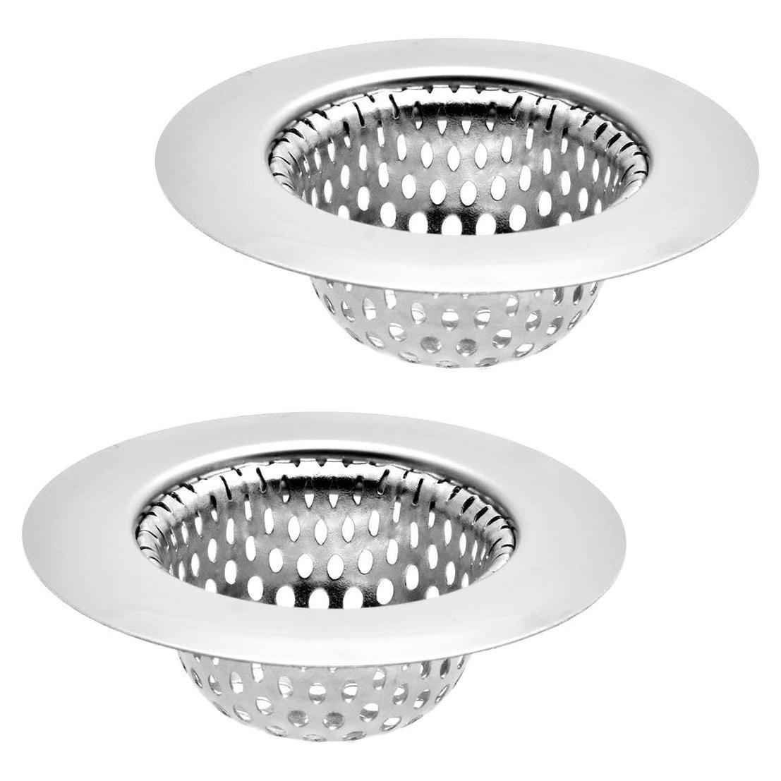 Desagüe de Fregadero de Cocina NYKKOLA 2 Paquetes Acero Inoxidable