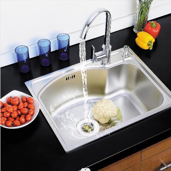 Filtro de Drenaje de Fregadero Acero Inoxidable 304 11.18 cm 2 PCS