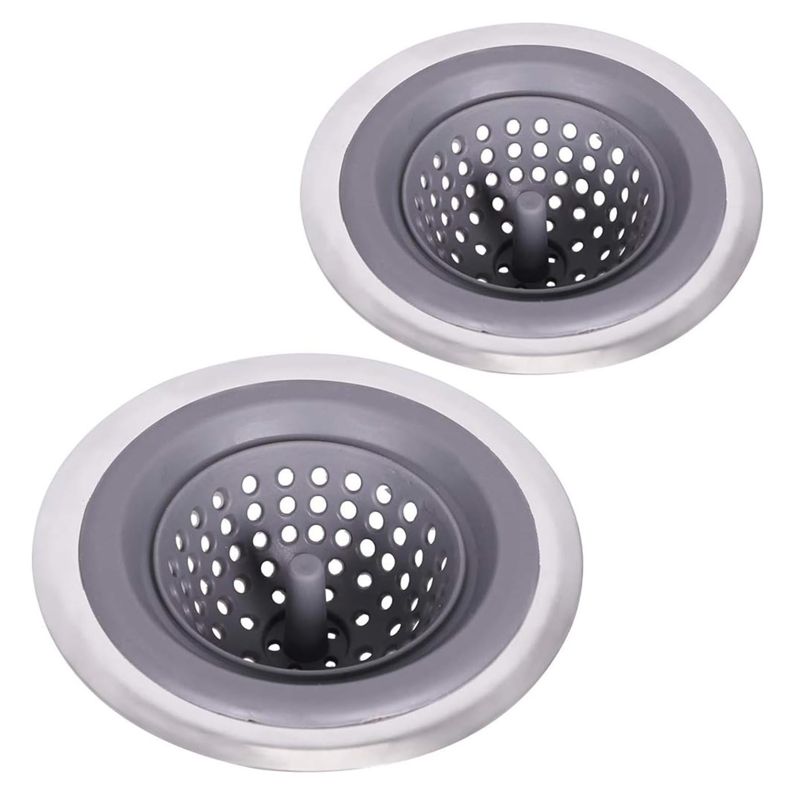 Paquete de 2 Filtros de Drenaje de Cocina Ginbel Direct 11.4 cm