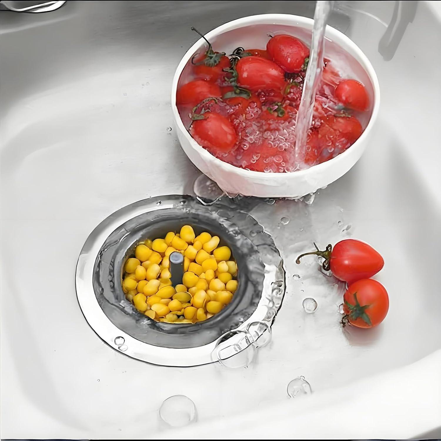 Paquete de 2 Filtros de Drenaje de Cocina Ginbel Direct 11.4 cm