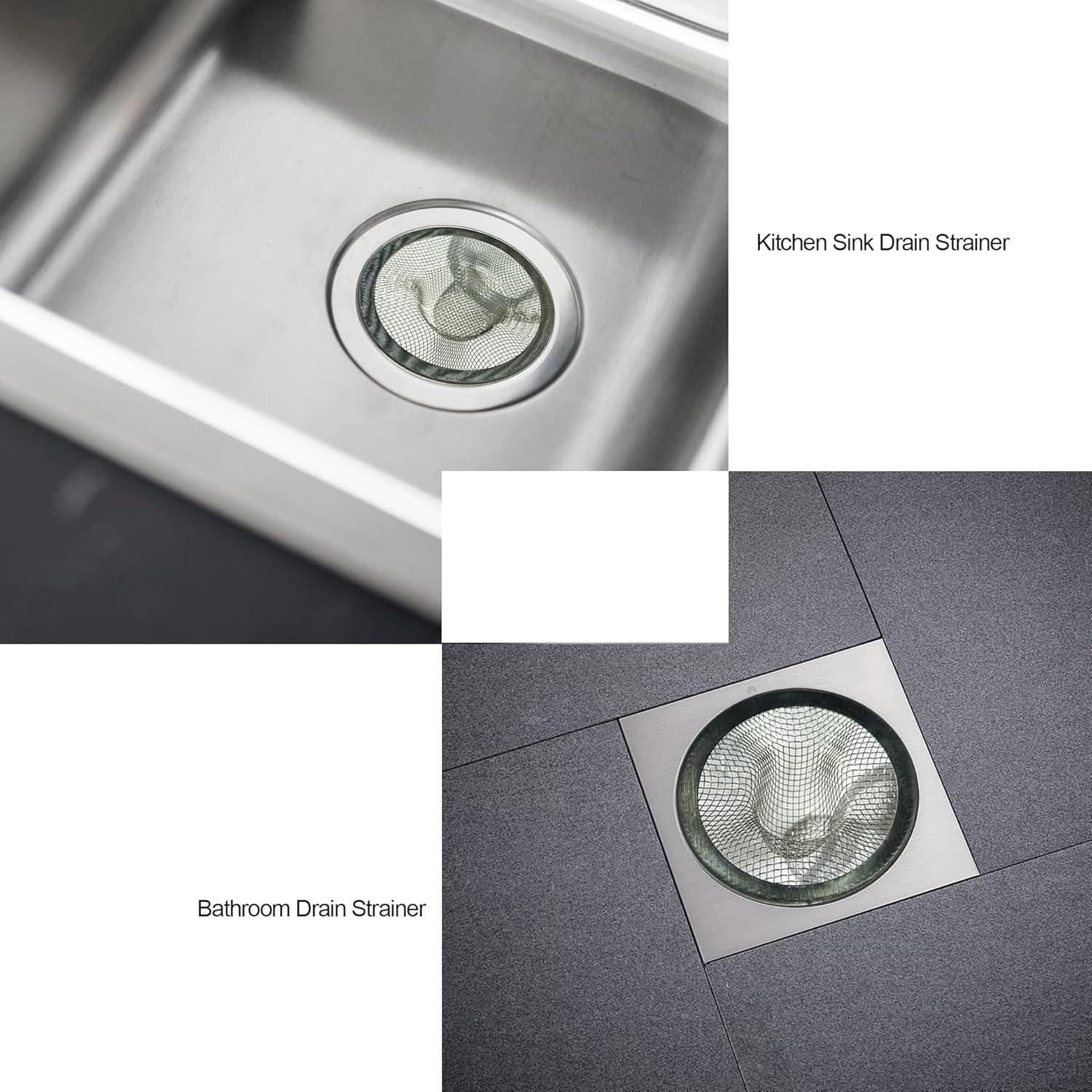 Colador de Fregadero GXONE Acero Inoxidable 3.5" (8.89 cm) - 2 Pcs