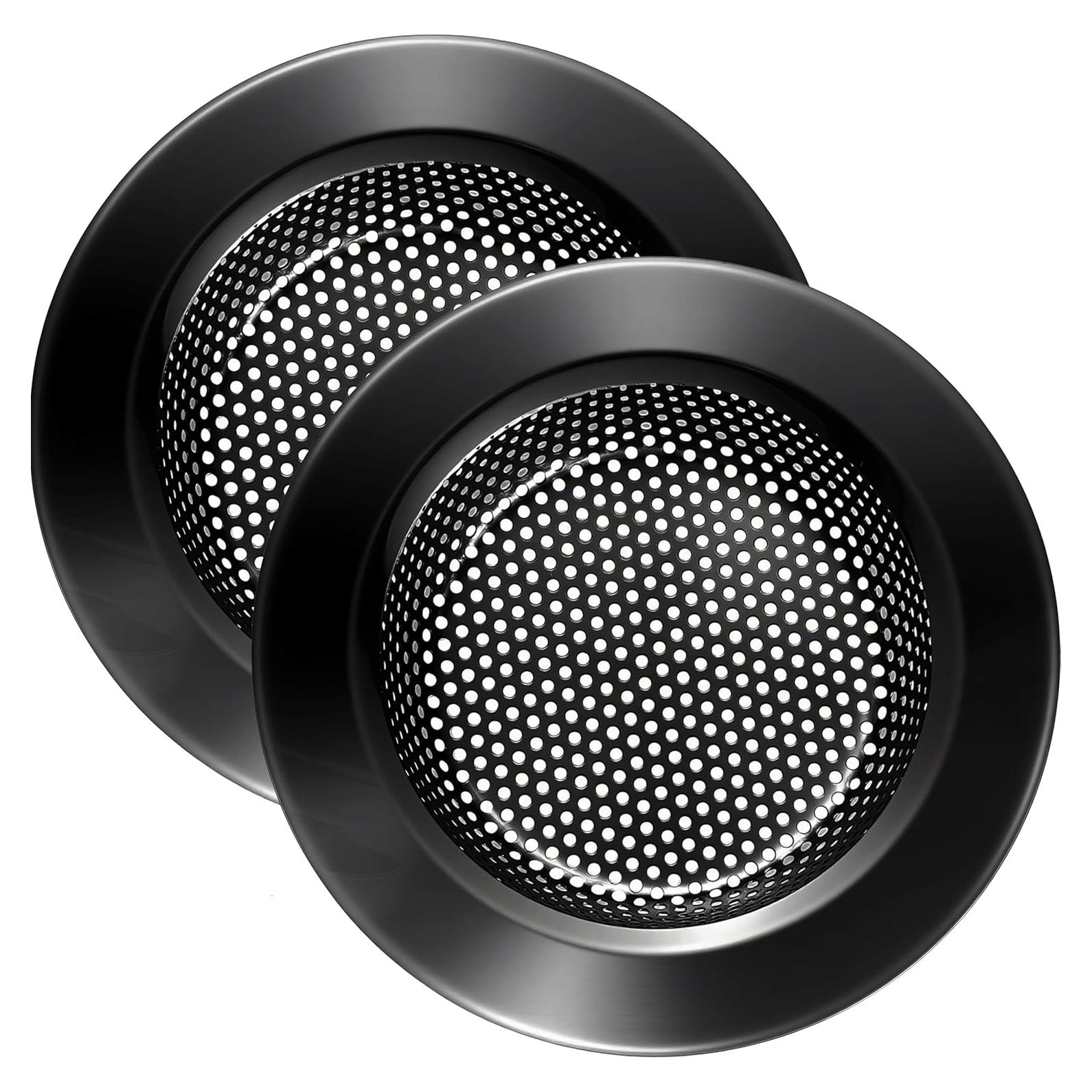 Colador de Fregadero de Cocina LASSHSWA Acero Inoxidable 2 PCS