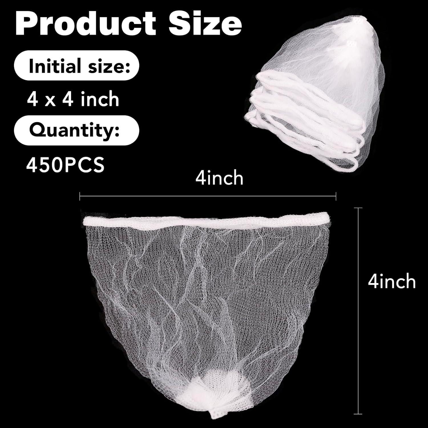 450 Bolsas de Malla Desechables para Colador de Fregadero WTEHSOPL
