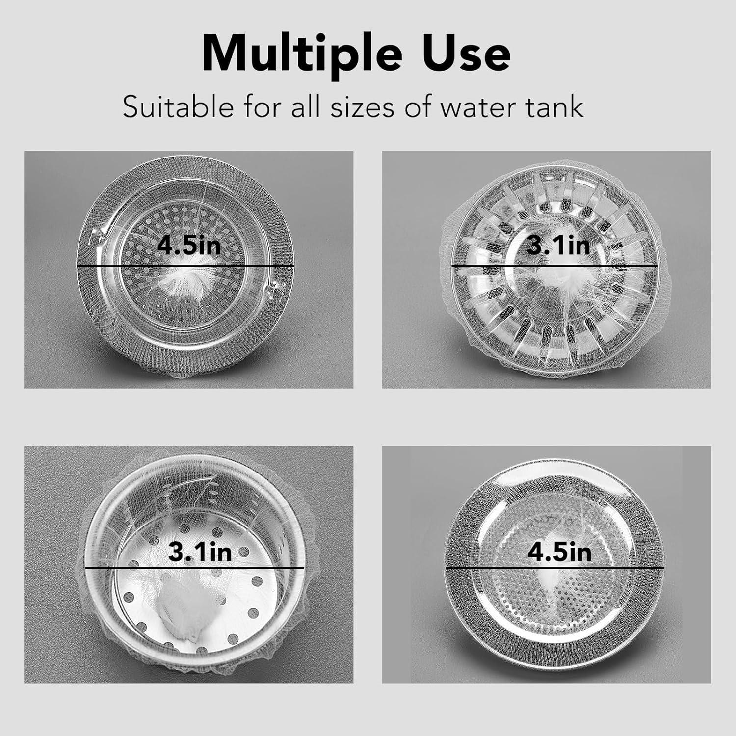 450 Bolsas de Malla Desechables para Colador de Fregadero WTEHSOPL