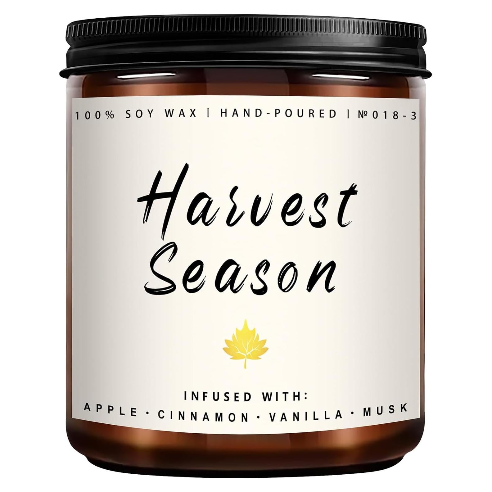 Vela Aromática de Otoño Auelife 198 g Cera de Soja Natural