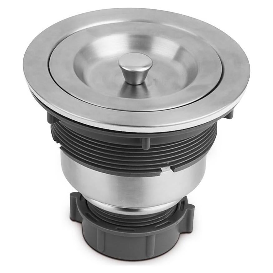 Colador de fregadero de acero inoxidable Serene Valley 8.89 cm