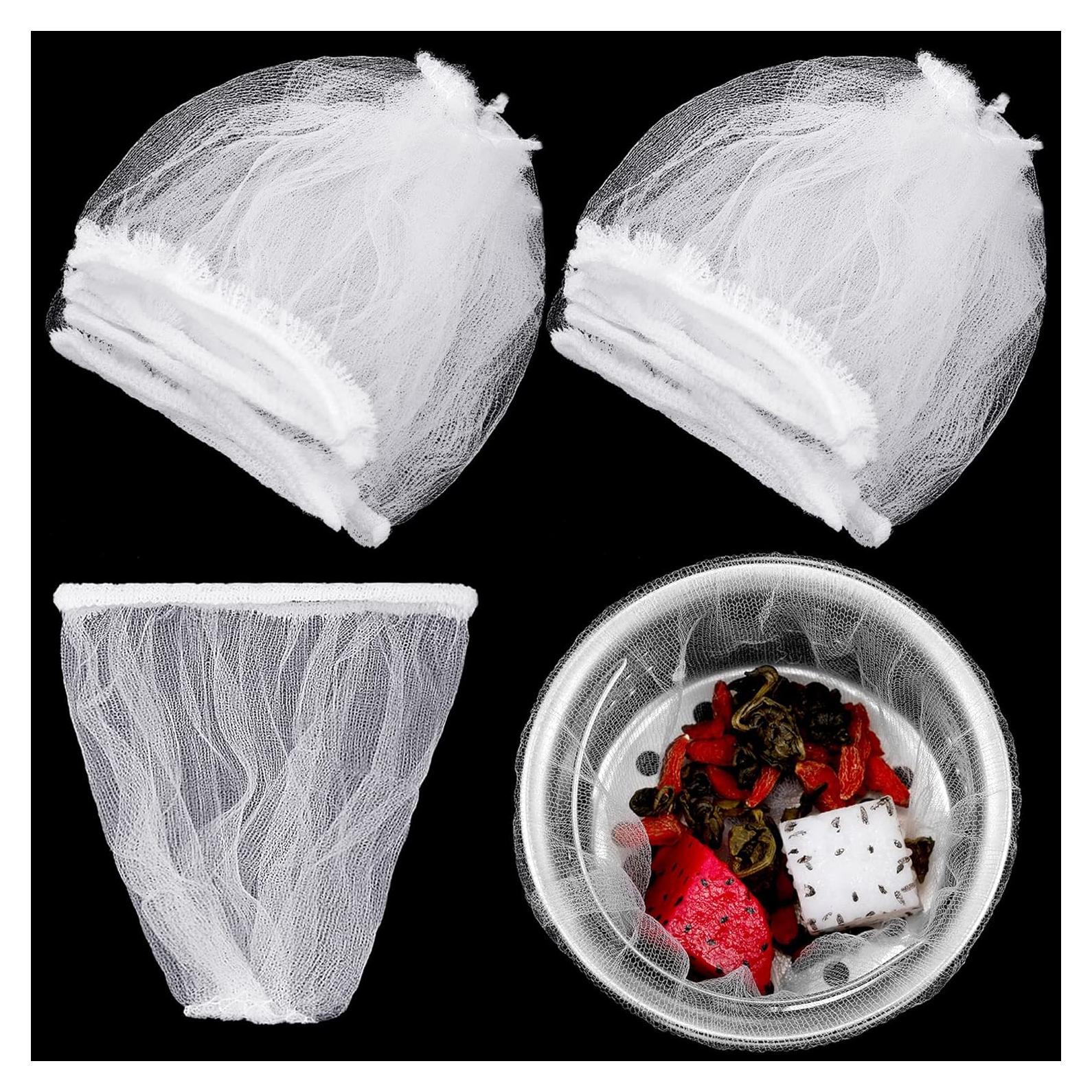 Bolsas de Filtro de Malla Desechables Suclain 500 Pcs 9.9x10.9 cm