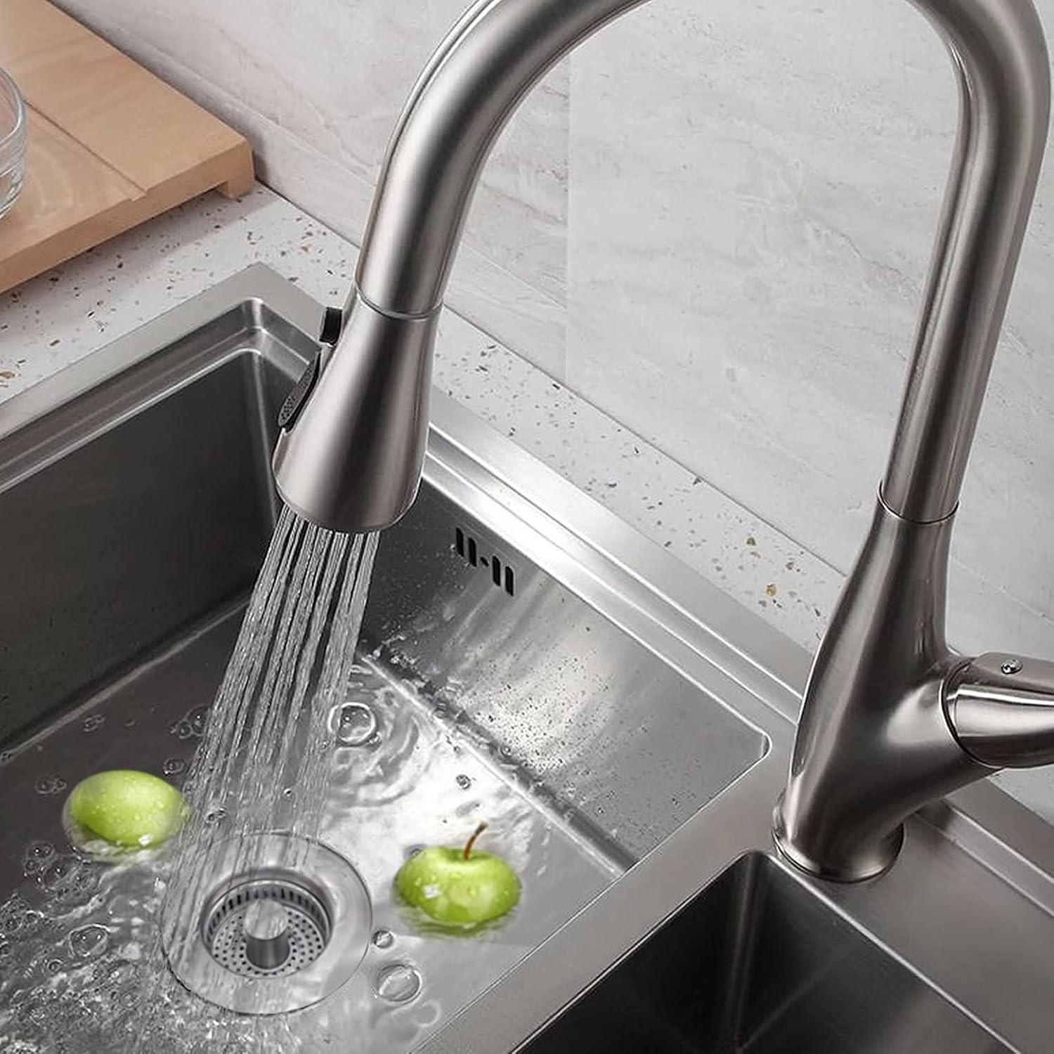 Colador de desagüe de fregadero Yonisun 3 en 1 Acero Inoxidable