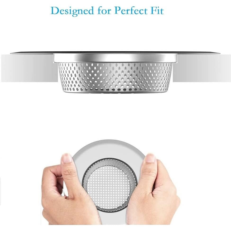 Filtros de Fregadero GLLBTPT Acero Inoxidable 11.3 cm 2 Pcs