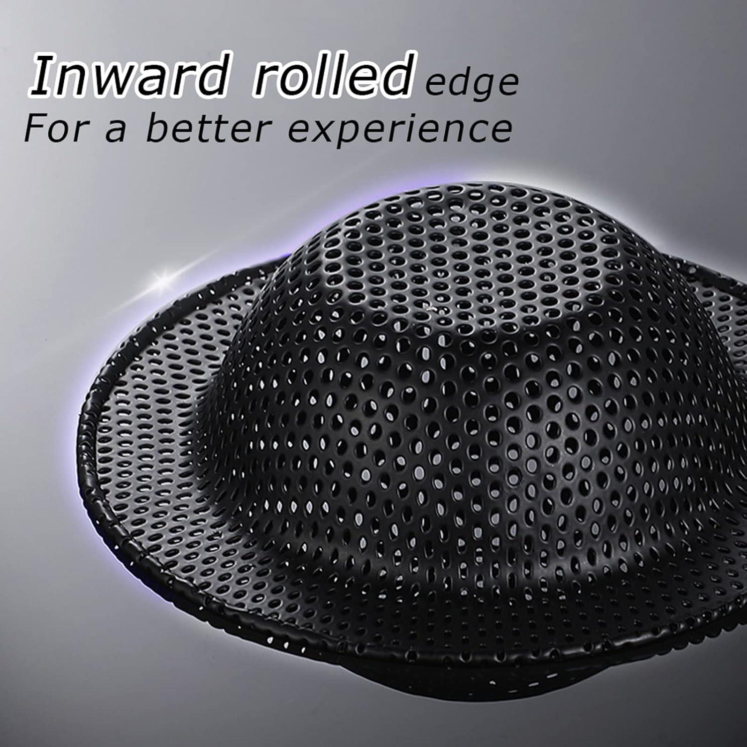 Colador de Drenaje BERYLER Acero Inoxidable 11.43 cm Negro